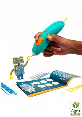 3D-ручка 3Doodler Start Plus для детского творчества базовый набор - КРЕАТИВ (72 стержня) - фото 3