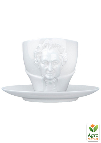 Чашка з блюдцем Tassen Йоганн Вольфганг фон Гете (260 мл), порцелянова (TASS801101/TR)