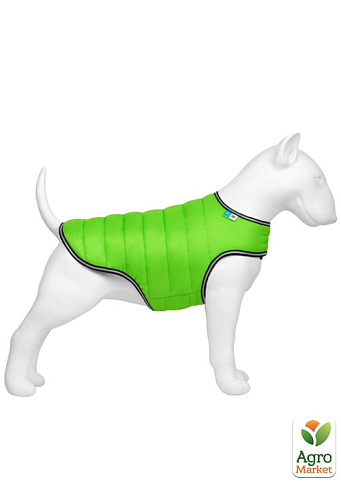 Куртка-накидка для собак AiryVest, M, B 52-62 см, С 37-46 см салатовий (15435)