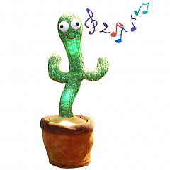 Танцующий кактус Dancing Cactus (120 песен с подсветкой)1