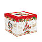 Набір порцелянових тарілок "Різдвяні спогади" 4 шт – 11 см (R1009#CHTR) купить
