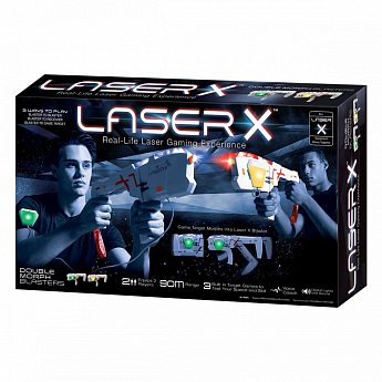Ігровий набір для лазерних боїв - LASER X PRO 2.0 ДЛЯ ДВОХ ГРАВЦІВ - фото 2