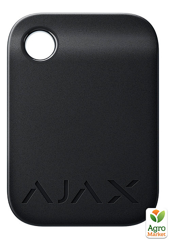 Брелок Ajax Tag black (комплект 10 шт) для управління режимами охорони системи безпеки Ajax