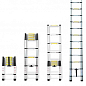 Драбина телескопічна 3,8 м. (13 ступ) ТМ ТЕХПРОМ TLS 3.8