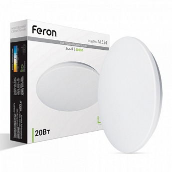 Светодиодный светильник Feron AL534 20W 5000К (01699)