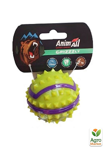 ЕнімАлл GrizZzly Іграшка для собак м'яч з шипами S (0197100)