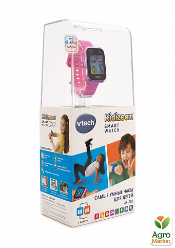 Детские смарт-часы - KIDIZOOM SMART WATCH DX2 Pink - фото 2