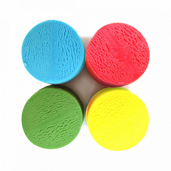 Незасихаюча маса для ліплення серії "Еко" - КЛАСИК (4 кольори, у пластикових баночках) - фото 3