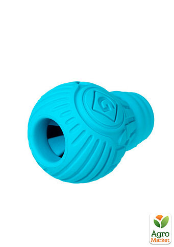 Игрушка для собак Лампочка резиновая GiGwi Bulb Rubber, резина, S, голубая (2336) - фото 2