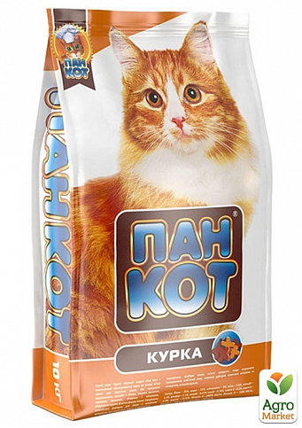 Корм для котов ПанКот Курица 10 кг