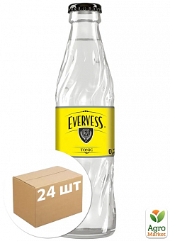 Тонік ТМ "Evervess" 0,25 л  (скло) упаковка 24шт2