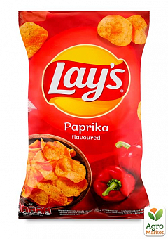 Картофельные чипсы (Паприка) ТМ "Lay`s" 140г1