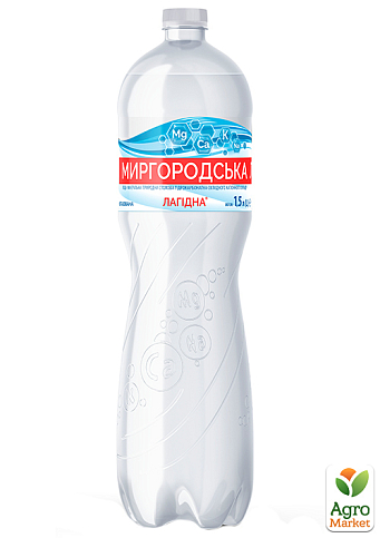 Мінеральна вода Миргородська слабогазована 1,5л (упаковка 6 шт) - фото 4