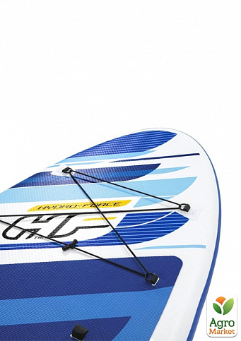 Надувна SUP дошка (борд) синя,весло,ручний насос,сумка,305х84х12см ТМ "Bestway" (65350) - фото 7