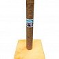 Пушистики   Когтеточка - столбик на подставке джут, рыжая, 30 х 55 см (6704480)