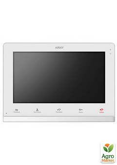 Відеодомофон Arny AVD-1025-AHD White2