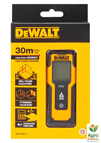 Дальномер лазерный DeWALT DWHT77100 (DWHT77100) - фото 2