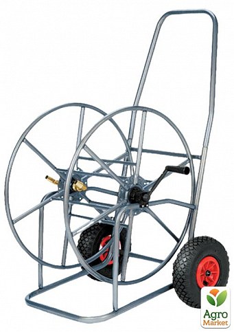 Тележка для шланга 3/4′′ 110м, нержавеющая сталь, PRINOX, Bradas AG4410