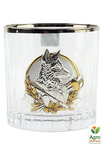 Сет кришталевих склянок Boss Crystal "Бокали Лідер Платинум", 6 келихів, платина, срібло, золото (B6SEN2PG) - фото 6