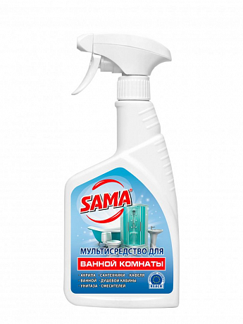 Миючий засіб для ванної кімнати ТМ "SAMA" 500 мл