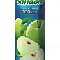 Сок яблочный ТМ "Sandora" 0,25л упаковка 15шт купить