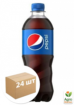 Газированный напиток ТМ "Pepsi" 0,5л упаковка 24шт1