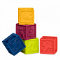 Развивающие силиконовые кубики - ПОСЧИТАЙ-КА! (10 кубиков,  в сумочке) цена