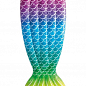Матрац  Хвіст русалки, 178-71-18см, до 100кг, ремкомплект, в кор-ці (58788)