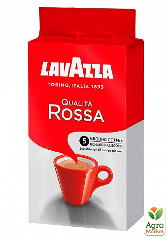 Кофе "Lavazza" 250г Rossa  молотый упаковка 6шт - фото 2