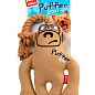 Игрушка для собак Обезьяна с пищалкой GiGwi Puffer zoo, текстиль, веревка, 31 см (2317) купить