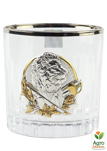 Сет кришталевих склянок Boss Crystal "Бокали Лідер Платинум", 6 келихів, платина, срібло, золото (B6SEN2PG) - фото 5