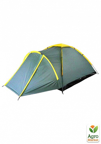 Палатка "Tourist" 3-местная (190х165х110)+90 см) №73-035