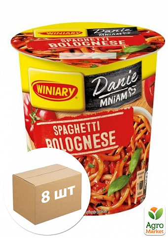 Спагетті Болоньєзе швидкого приготування ТМ "Winiary" 61г упаковка 8 шт