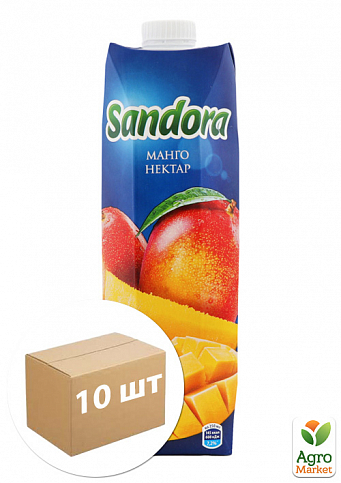 Нектар манговый ТМ "Sandora" 0,95л упаковка 10шт