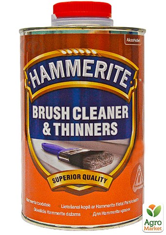 Разбавитель и очиститель  для красок "Hammerite " (оригинал) бесцветный 1 л 