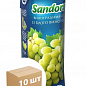 Сок виноградный (из белого винограда) ТМ "Sandora" 0,95л упаковка 10шт