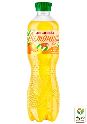 Напиток сокосодержащий Моршинская Лимонада со вкусом Апельсин-Персик 0.5 л (упаковка 12 шт) - фото 4