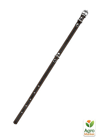 Ошейник "CoLLaR одинарный (ширина 10мм, длина 22-30см) черный (00151) - фото 3