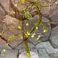 Настільний Світильник DIY Auelife 72 Led Дерево Гірлянда з листочками Теплий Білий 50cm