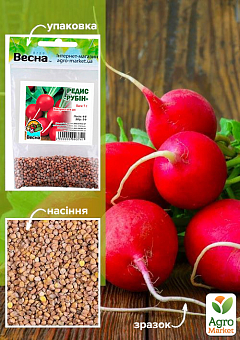 Редис "Рубін" (Зипер) ТМ "Весна" 7г30