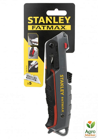 Ніж FatMax для оздоблювальних робіт довжиною 165 мм з двома типами лез STANLEY 0-10-242 (0-10-242)