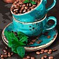 Картина по номерам - Ароматные кофейные зерна Идейка KHO5636