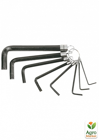 Ключи шестигранные 2-10 мм, набор 8 шт. ТМ Top Tools 35D055