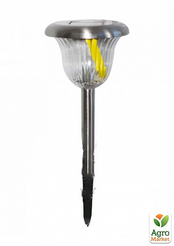 Светильник LED газон Lemanso без выкл., 1LED белый, IP44 6мес. / CAB120 металл (336035)