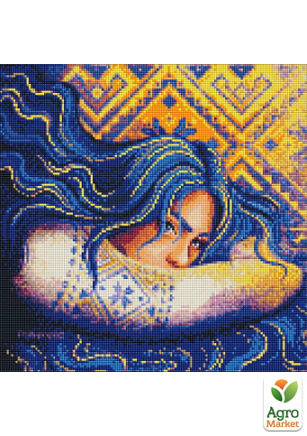 Алмазная мозаика - Цвет моей нации  Идейка AMO7446