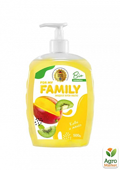FAMILY Рідке мило "Ківі та манго" 500 г1