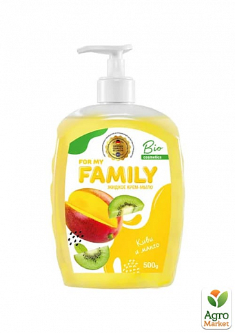 FAMILY Рідке мило "Ківі та манго" 500 г