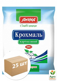 Крохмаль картопляний п/г ТМ "Ямуна" 300г упаковка 25шт1