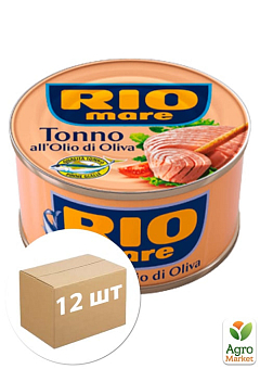 Тунец в оливковом масле TM "Rio Mare" 80 г упаковка 12 шт1