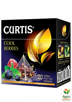 Чай Cool Berries (пачка) ТМ "Curtis" 20 пакетиків по 1,7г2